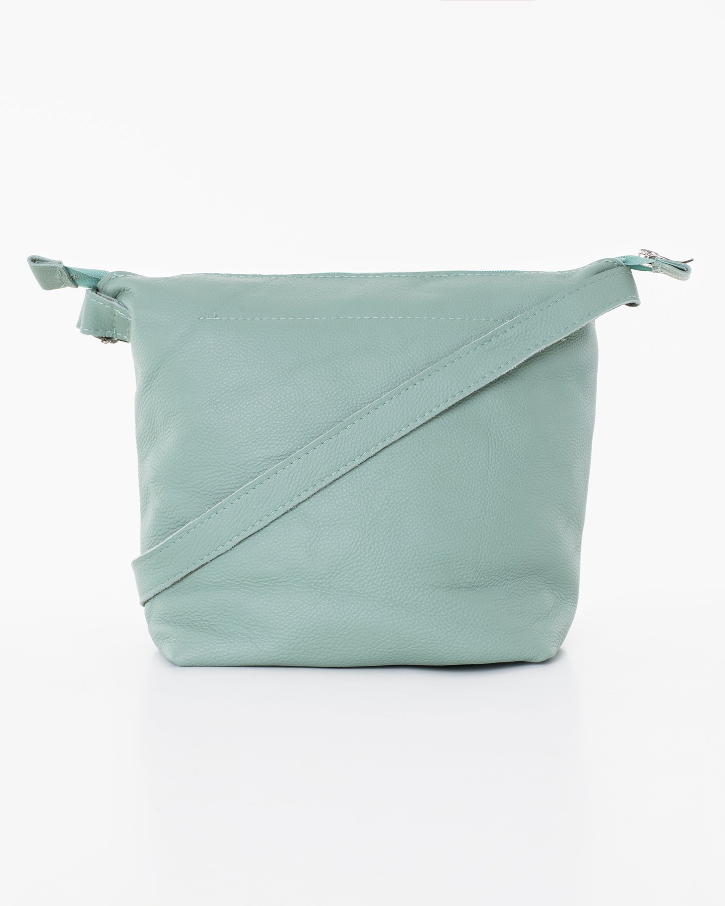 Trendbag sea blue shoulder bag with adjustable strap and minimalist design