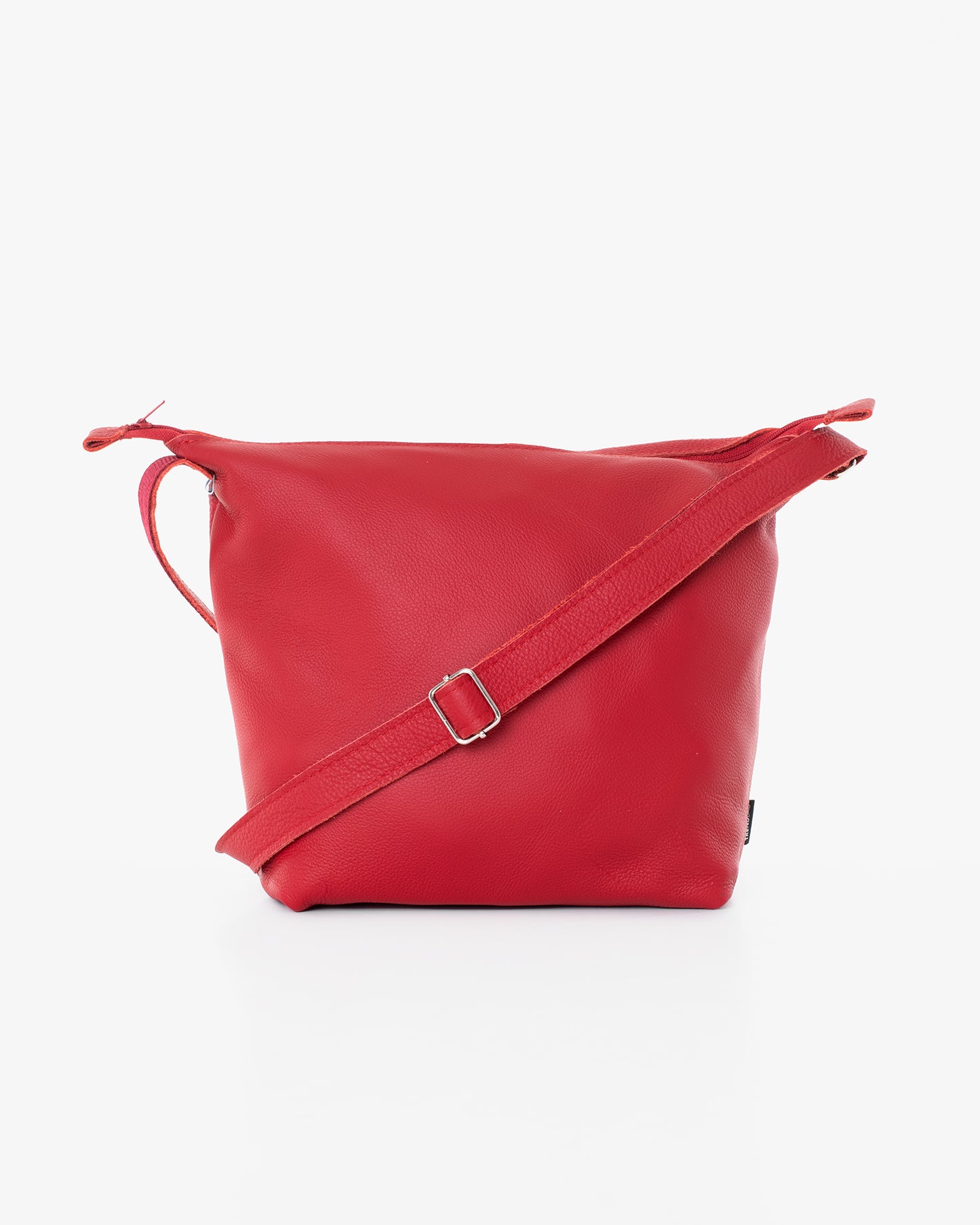 Trendbag red small crossbody bag for women with adjustable strap and minimalist design